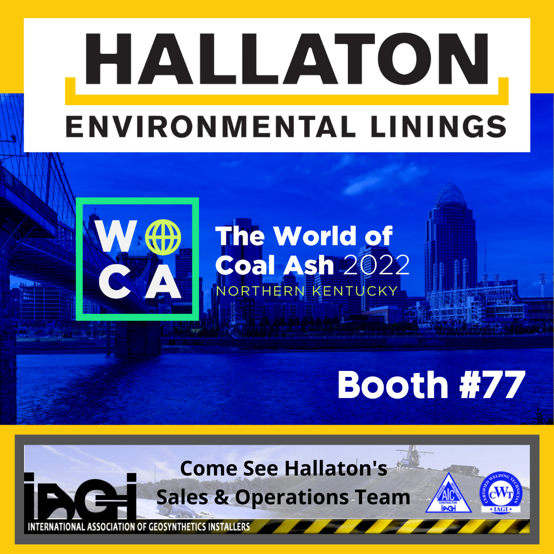 Visit Hallaton at World of Coal Ash 2022 Hallaton Environmental Linings