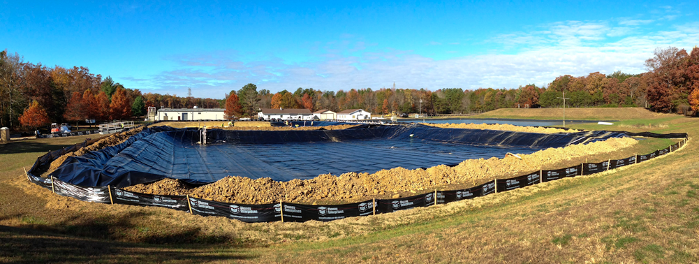 Complete Pond Liners at Manning Fish Hatchery